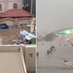 السعودية..أمطار غزيرة  تتسبب في تعليق الدراسة وإلغاء رحلات جوية