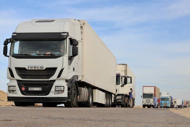 شلل مرتقب في الشرايين التجارية.. مهنيو النقل الدولي يشهرون ورقة 